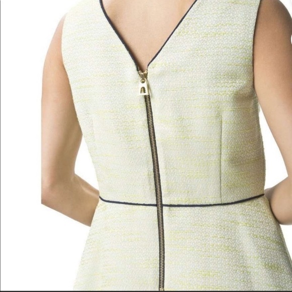 Sail To Sable Resort Flair Dress in Limeade Dress Back Zip Sleeveless Size 8 - Picture 2 of 6